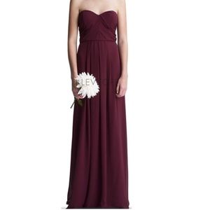 Levkoff Wine (7008) Bridesmaid Dress